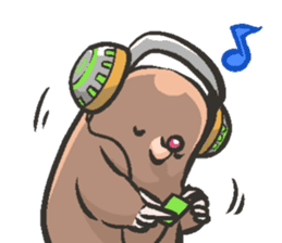 Horio the carefree mole, 21 years old sticker #5519384