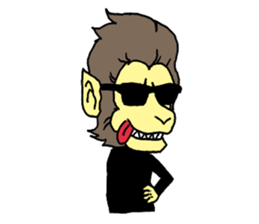 Apemeeen! -worldwide version- sticker #5520534