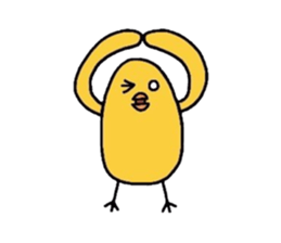 Pleasant chick 2 sticker #5520934