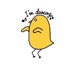 Pleasant chick 2 sticker #5520942