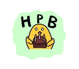 Pleasant chick 2 sticker #5520953