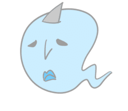 little blue ghost sticker #5521835
