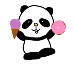 HELLO Panda sticker #5521856
