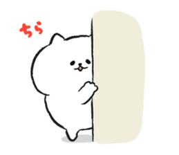 Marshmallow Cat - Mocchiri Neko - sticker #5522002