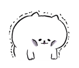 Marshmallow Cat - Mocchiri Neko - sticker #5522015