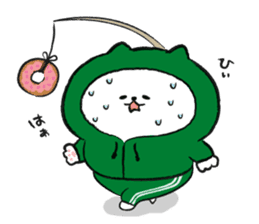 Marshmallow Cat - Mocchiri Neko - sticker #5522021