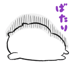 Marshmallow Cat - Mocchiri Neko - sticker #5522022