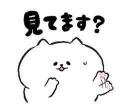 Marshmallow Cat - Mocchiri Neko - sticker #5522028
