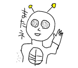 The great painter of the poor painting!! sticker #5522951