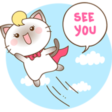 Suki, the girly siamese kitten sticker #5523278