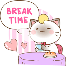 Suki, the girly siamese kitten sticker #5523293