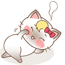 Suki, the girly siamese kitten sticker #5523297