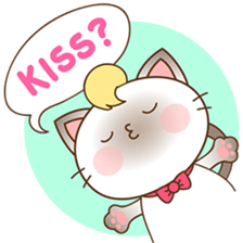 Suki, the girly siamese kitten sticker #5523300