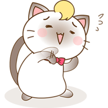 Suki, the girly siamese kitten sticker #5523302