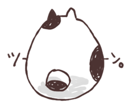 OMOCHI cats sticker #5523923