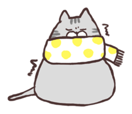 OMOCHI cats sticker #5523926