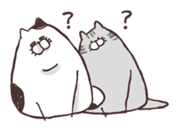 OMOCHI cats sticker #5523948