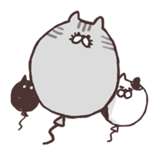 OMOCHI cats sticker #5523952