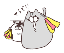 OMOCHI cats sticker #5523954