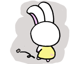 Pig rabbit, ume-chan sticker #5524920