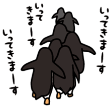 Daily life of a penguin 2 sticker #5525166