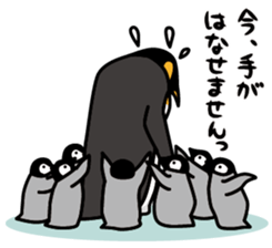 Daily life of a penguin 2 sticker #5525177