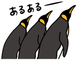 Daily life of a penguin 2 sticker #5525188