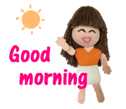 KAWAII! Felt Dole English ver.02 sticker #5525599