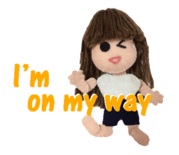 KAWAII! Felt Dole English ver.02 sticker #5525603