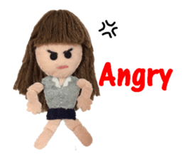 KAWAII! Felt Dole English ver.02 sticker #5525609