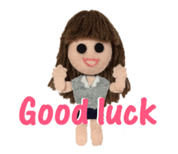 KAWAII! Felt Dole English ver.02 sticker #5525610