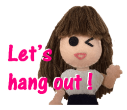 KAWAII! Felt Dole English ver.02 sticker #5525613