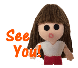 KAWAII! Felt Dole English ver.02 sticker #5525616