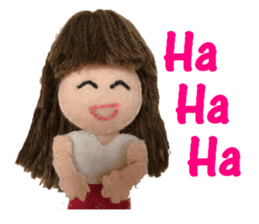 KAWAII! Felt Dole English ver.02 sticker #5525618