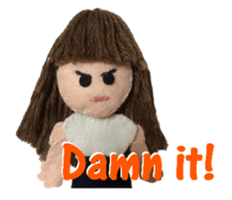 KAWAII! Felt Dole English ver.02 sticker #5525628