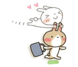 Soft rabbit!4 sticker #5525682