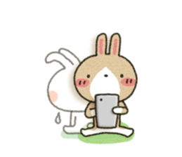 Soft rabbit!4 sticker #5525687