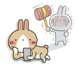 Soft rabbit!4 sticker #5525689