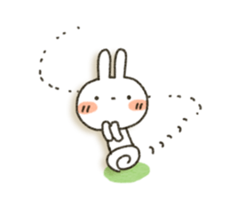 Soft rabbit!4 sticker #5525692