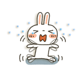 Soft rabbit!4 sticker #5525693