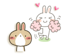 Soft rabbit!4 sticker #5525697