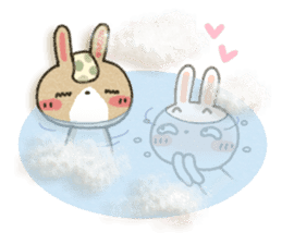 Soft rabbit!4 sticker #5525699