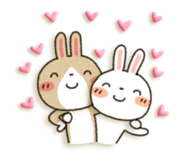 Soft rabbit!4 sticker #5525703