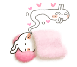 Soft rabbit!4 sticker #5525708