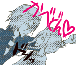 comic book Sticker sticker #5525737