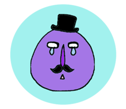 Mr. & Mrs.EGGPLANT sticker #5526084