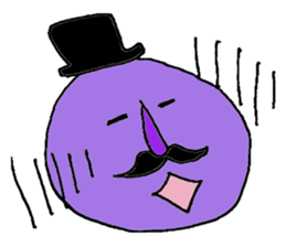 Mr. & Mrs.EGGPLANT sticker #5526100