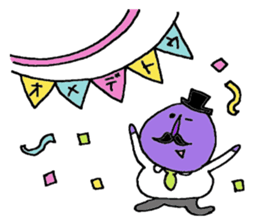 Mr. & Mrs.EGGPLANT sticker #5526105