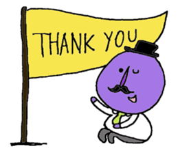 Mr. & Mrs.EGGPLANT sticker #5526106