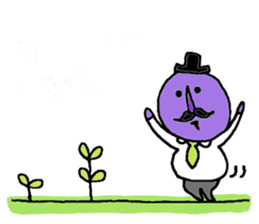 Mr. & Mrs.EGGPLANT sticker #5526110